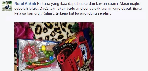 Contoh hadiah kahwin