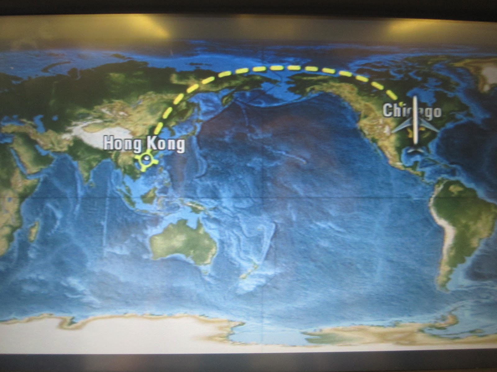 Dots On The Map The Many Flights to Thailand