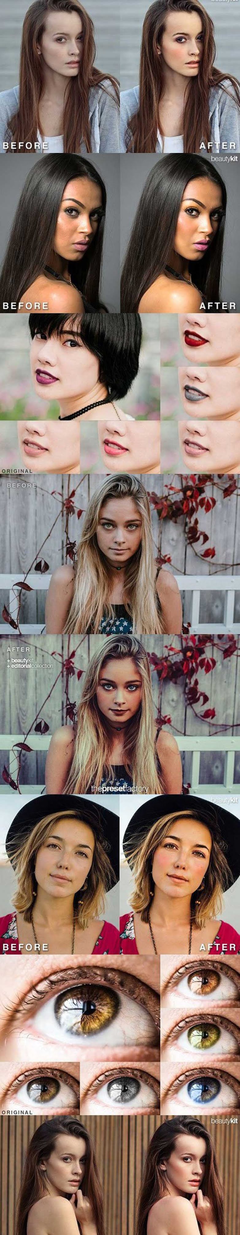 CM - Beauty Kit - 50 Lightroom Brushes 1215279 2 bvcbhdfg