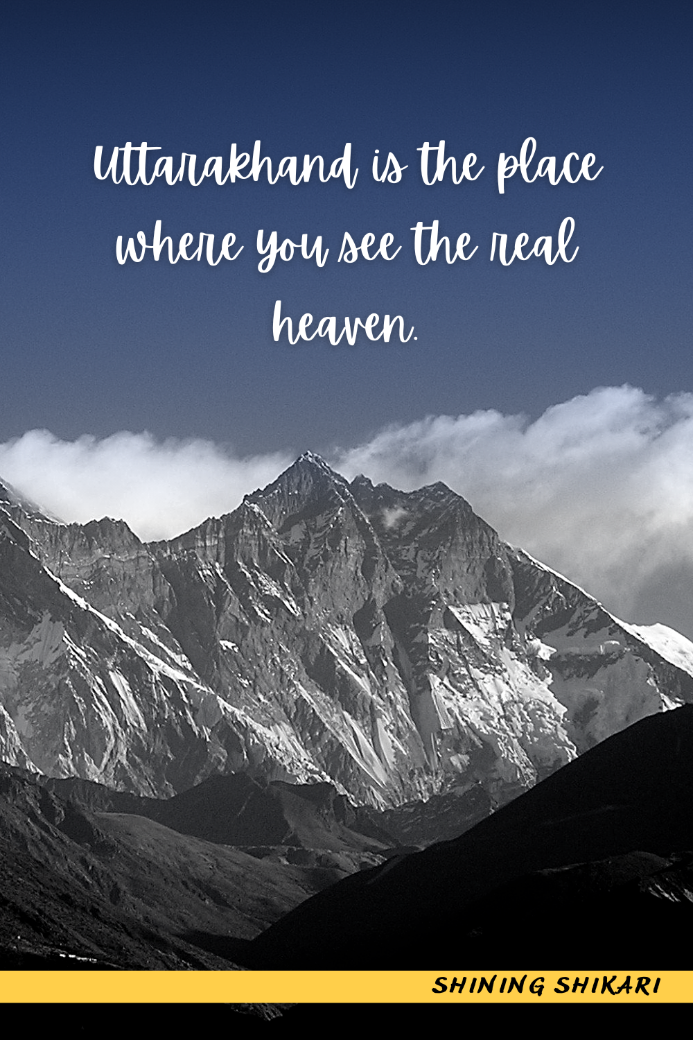 Best Quotes for Devbhoomi Uttarakhand (with pictures) | SHINING-SHIKARI