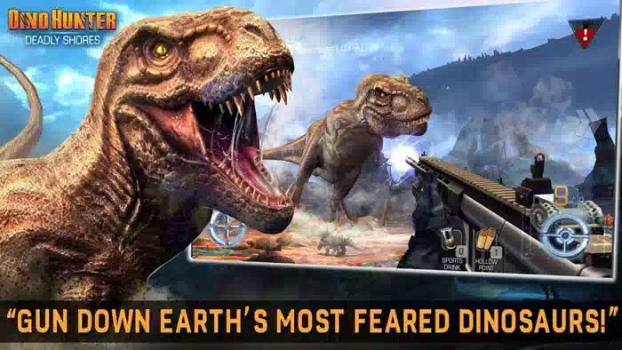 تحميل لعبة dino hunter مهكرة للاندرويد احدث اصدار تحميل لعبة dino hunter مهكرة للاندرويد احدث اصدار