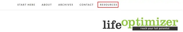 ตัวอย่าง resource page