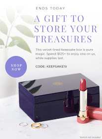 2019 keepsake box