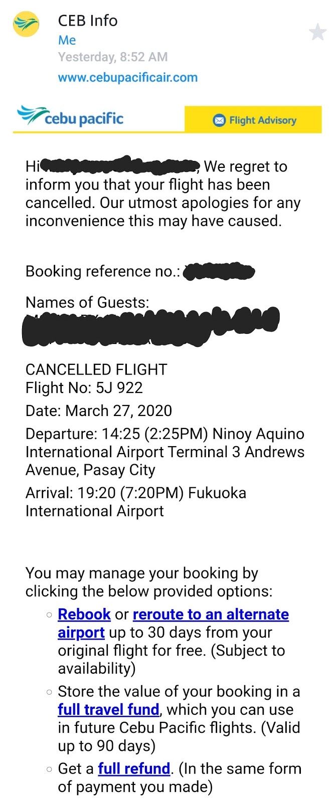 Pinoy Roadtrip MY STEPBYSTEP GUIDE on How to get a FULL REFUND