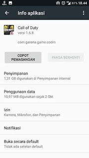 Cara Instal Game Call of Duty Data Obb di Semua HP Android