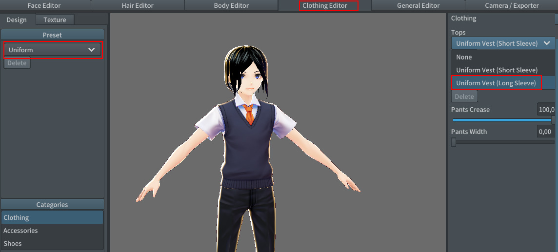 Estudiando Blender Vroid para crear personajes anime