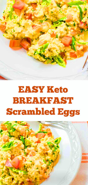 EASY Keto Breakfast Scrambled Eggs - Low Carb Recipe #ketobreakfast #scrambledeggs #scrambled #eggs #breakfast #healthybreakfast #lowcarb #keto #easybreakfast #whole30 EASY Keto Breakfast Scrambled Eggs - Low Carb Recipe #ketobreakfast #scrambledeggs #scrambled #eggs #breakfast #healthybreakfast #lowcarb #keto #easybreakfast #whole30