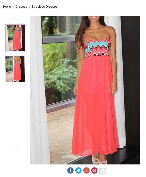 Pink And Red Dress - All Sale Online
