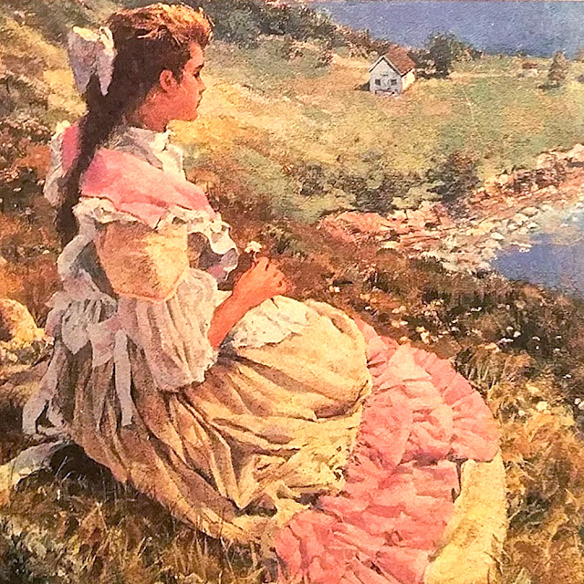 Akin to Anne: Tales of Other Orphans by L.M. Montgomery, 1990 Bantam cover art