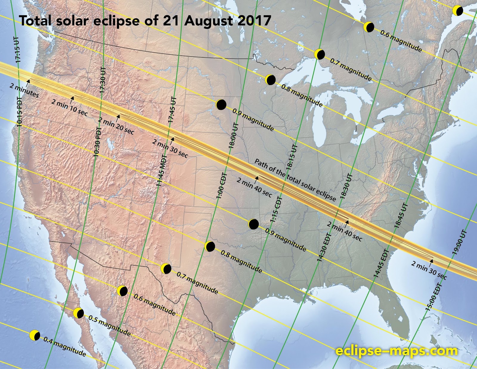 Total Solar Eclipse of the Sun – August 21st, 2017