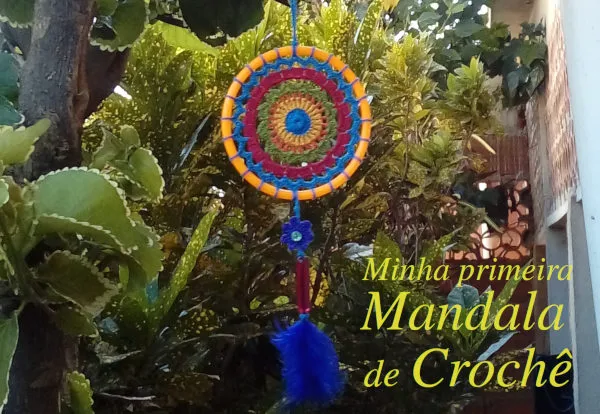 Mandala Crochê Reaproveitamento de Materiais