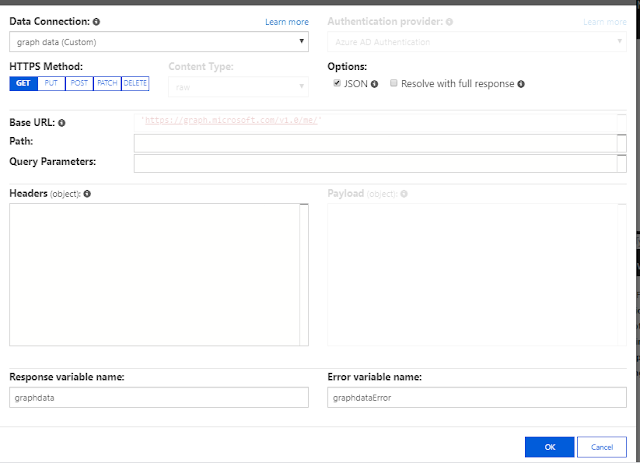 Data Connection Step configured on Azure Health BOT Service, using the above configurations.