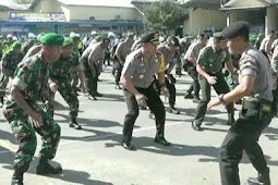 Kodim 0809 dan Polres Kediri Terus Mantapkan Sinergitas TNI-Polri 