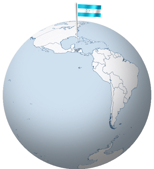 Flag of Honduras (GIF) All Waving Flags