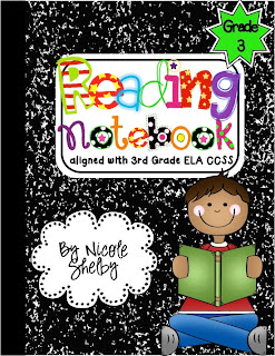 Teaching with Blonde Ambition: 3rd Grade Reading Interactive Notebook