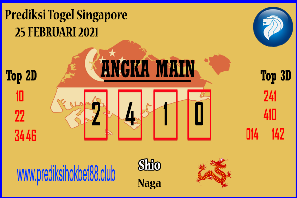Bocoran Jitu SGP 25 Februari 2021