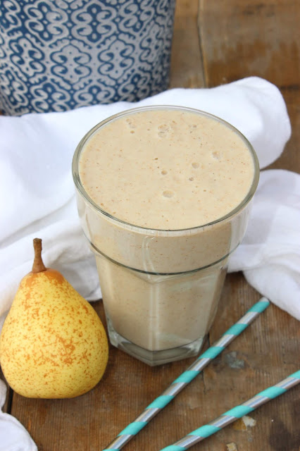 pear and vanilla smoothie