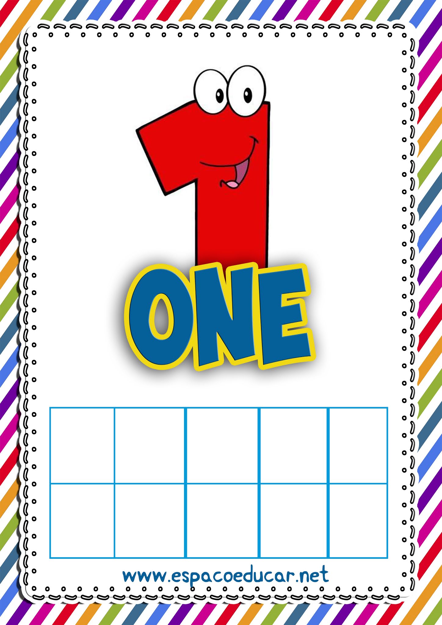 LINDAS ATIVIDADES SUPER COLORIDAS E ILUSTRADAS COM NUMERAIS EM INGLÊS