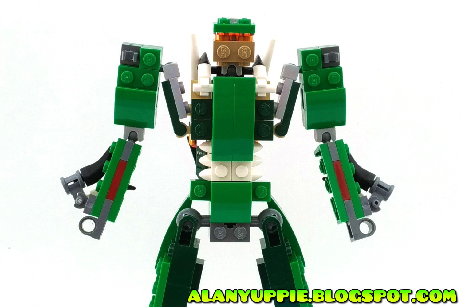 Alanyuppie's LEGO Transformers Video Tutorial Transformer Dinosaur