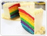 rainbow kek wif italian buttercream