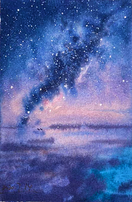 Watercolor painting business idea, and 4 tips Watercolor technique