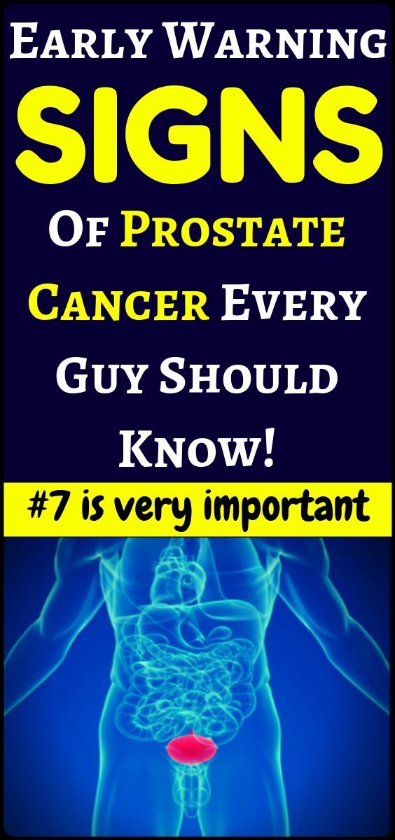 Early Warning Signs Of Prostate Cancer Every Guy Should Know Wellness Magazine