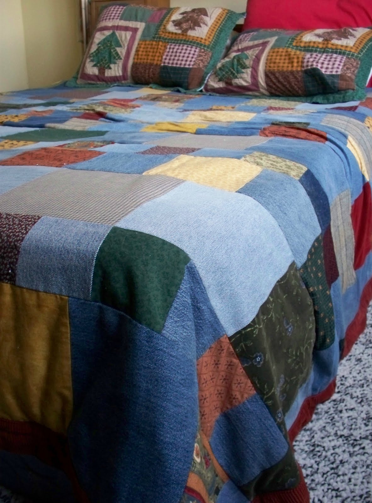 Traveling Lighter Denim Quilt