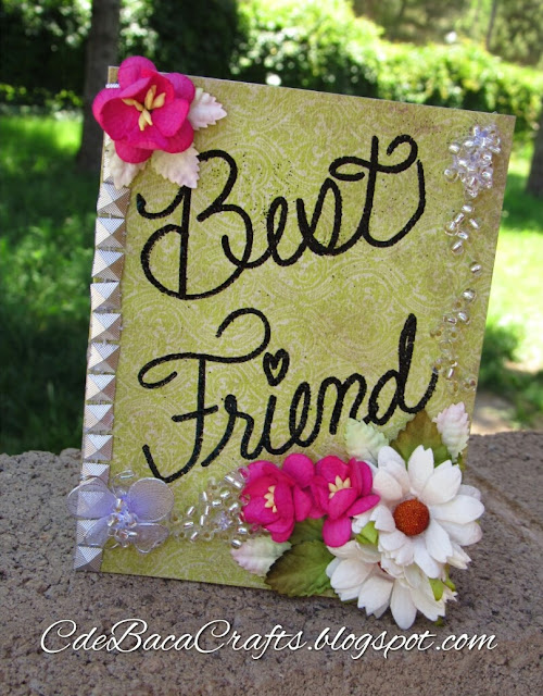 Best Friend Card_CdeBacaCraftsCard