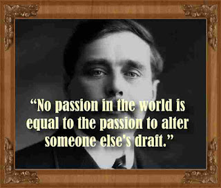 H.G. Wells  about passion