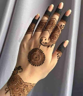 Back Hand Arabic Mehndi Design Back Hand Arabic Mehndi Design