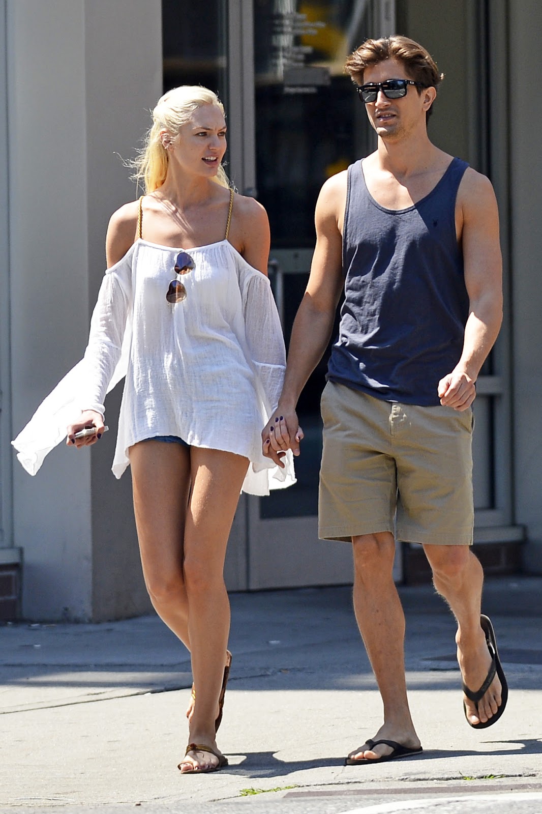 Candice Swanepoel - Leggy Candids | Just FAB Celebs