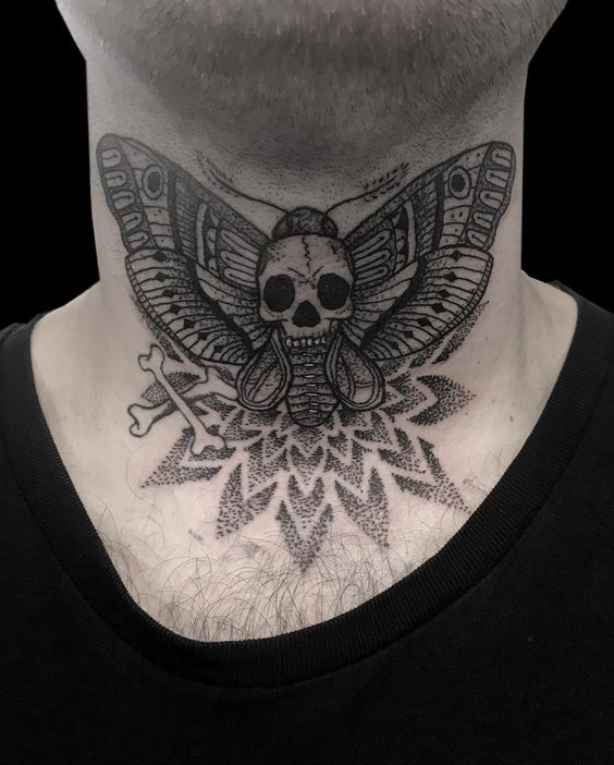 tattoo tatuagens masculinas no pescoço ideias inspirações