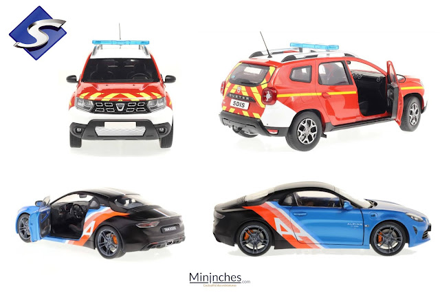 Deux nouvelles Alpine A110 Légende 2020 au 1/18 disponibles chez Norev  mi-août dans la gamme Exclu Web - Mininches