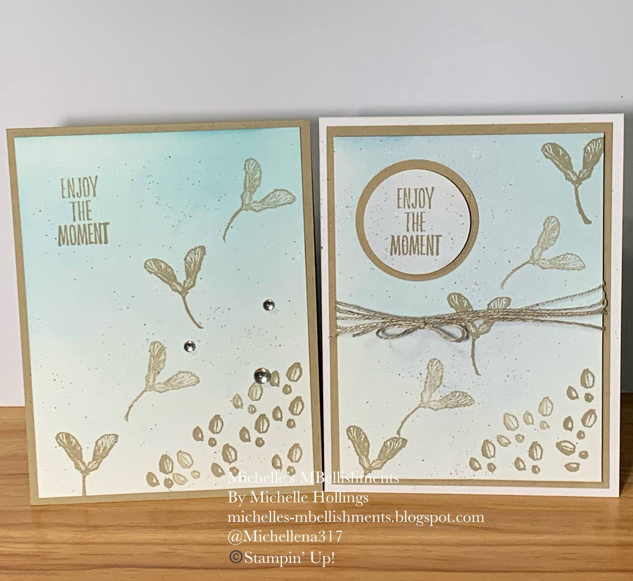 Michelle's MBellishments Stampin' Up! Sneak Peak Enjoy The Moment