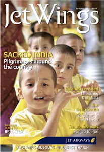 Jet Wings Inflight Magazine of Jet Airways, July 2012 issue