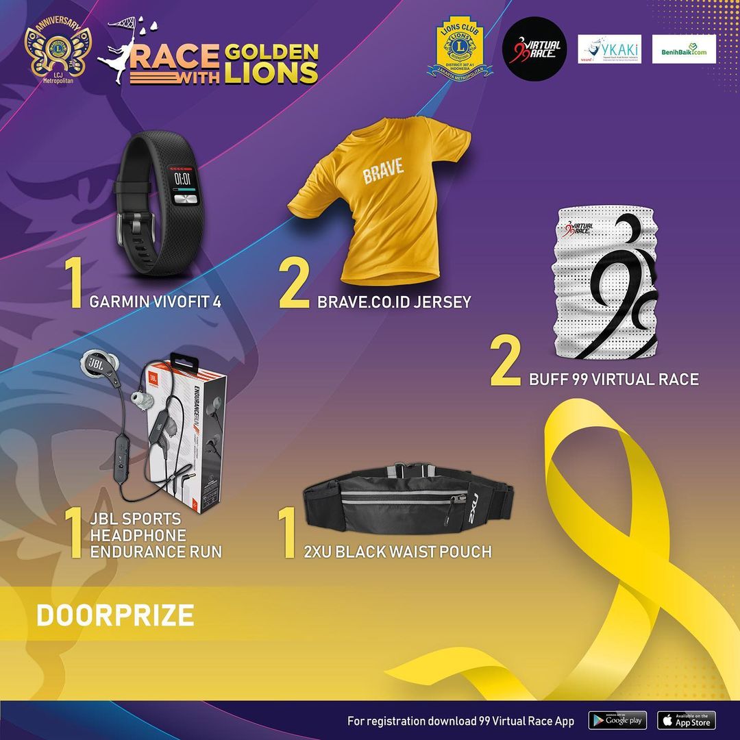 Doorprize 🔍 Race with Golden Lions • 2021 Doorprize 🎁 Race with Golden Lions • 2021