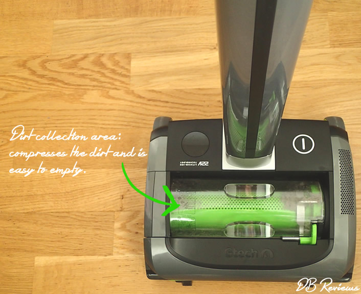 High performance effortless cleaning with the Gtech AirRam MK2 DB