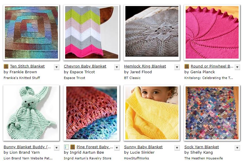 Domics Pinnwand: Decken, Afghans, Throws: Häkeln und Stricken für zu Hause