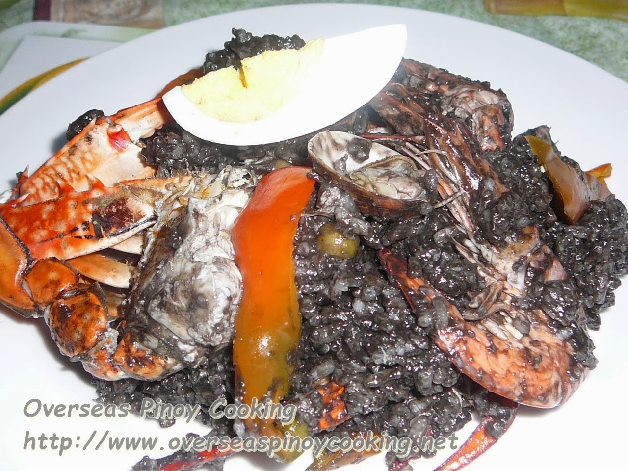 Pinoy Black Paella, Arroz Negra