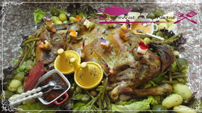 شهيوات عيد الاضحى : لحم الغنمي ففران الزنقة