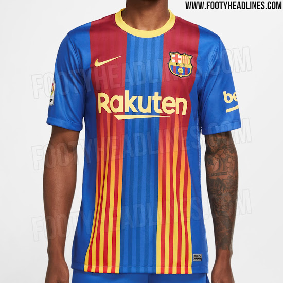 barcelona fourth jersey