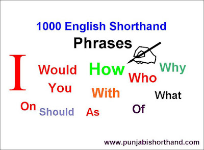 [1000 Phrases English Shorthand]