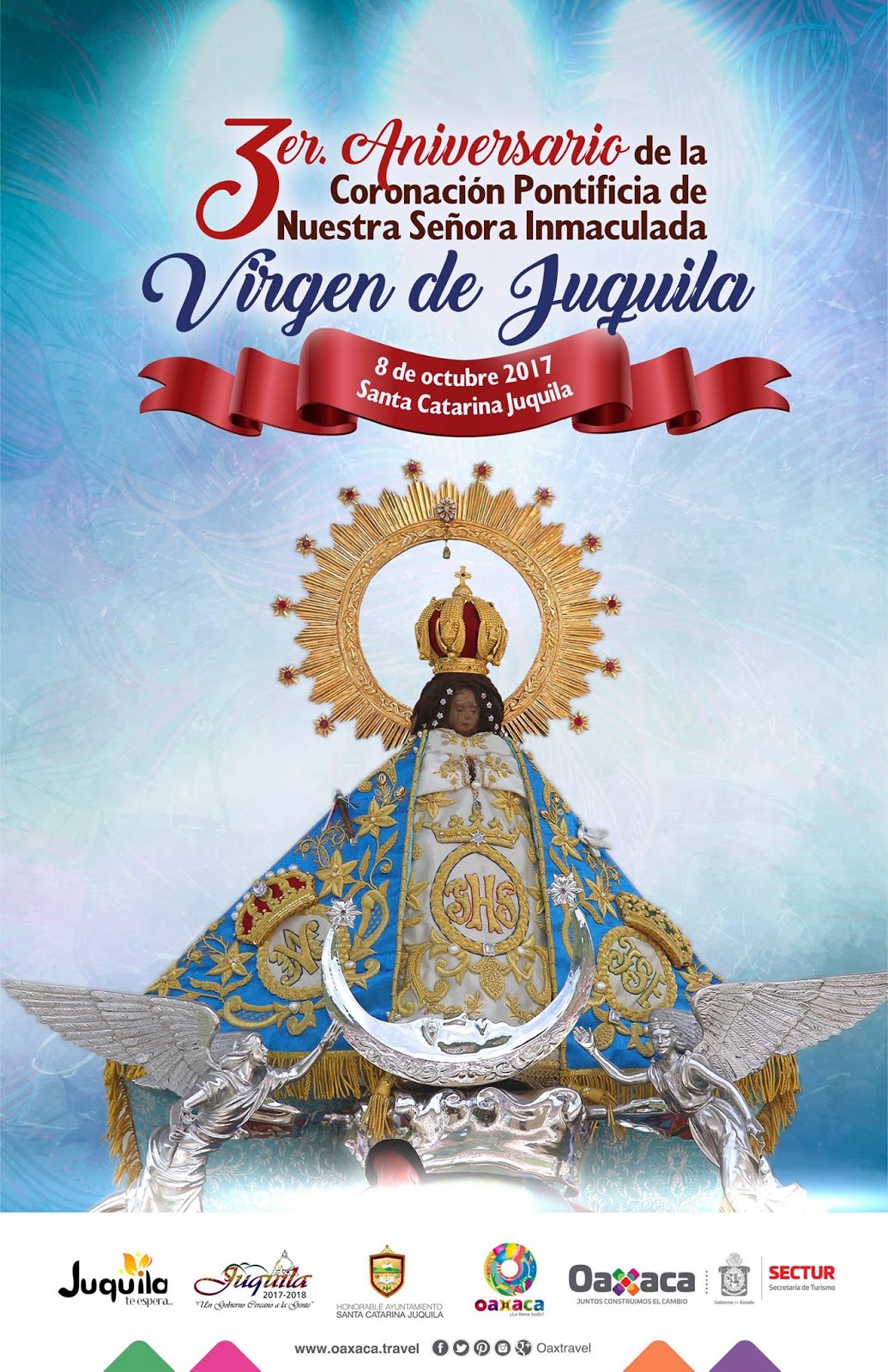 Actividades 2017 del Aniversario de la Coronación Pontificia de la Virgen de Juquila en Oaxaca