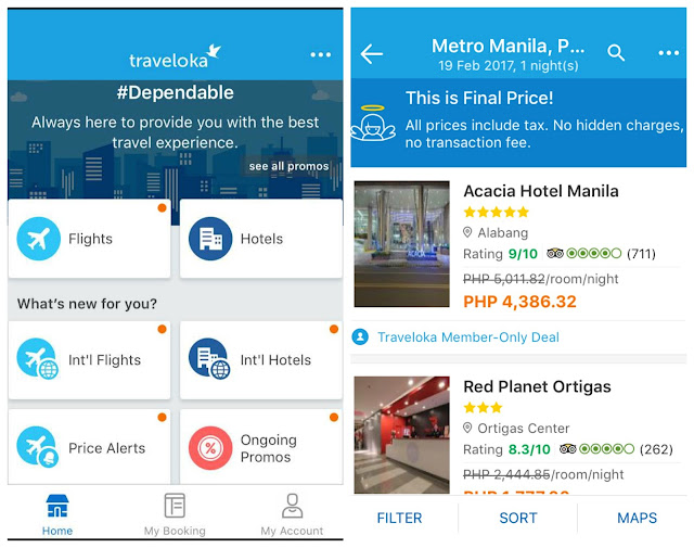 Staycation at Makati Diamond Residences Booked Through the Traveloka App