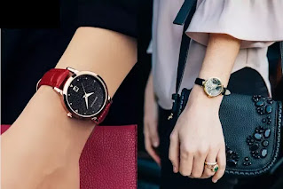 match your watch with your dress or shoes, handbag