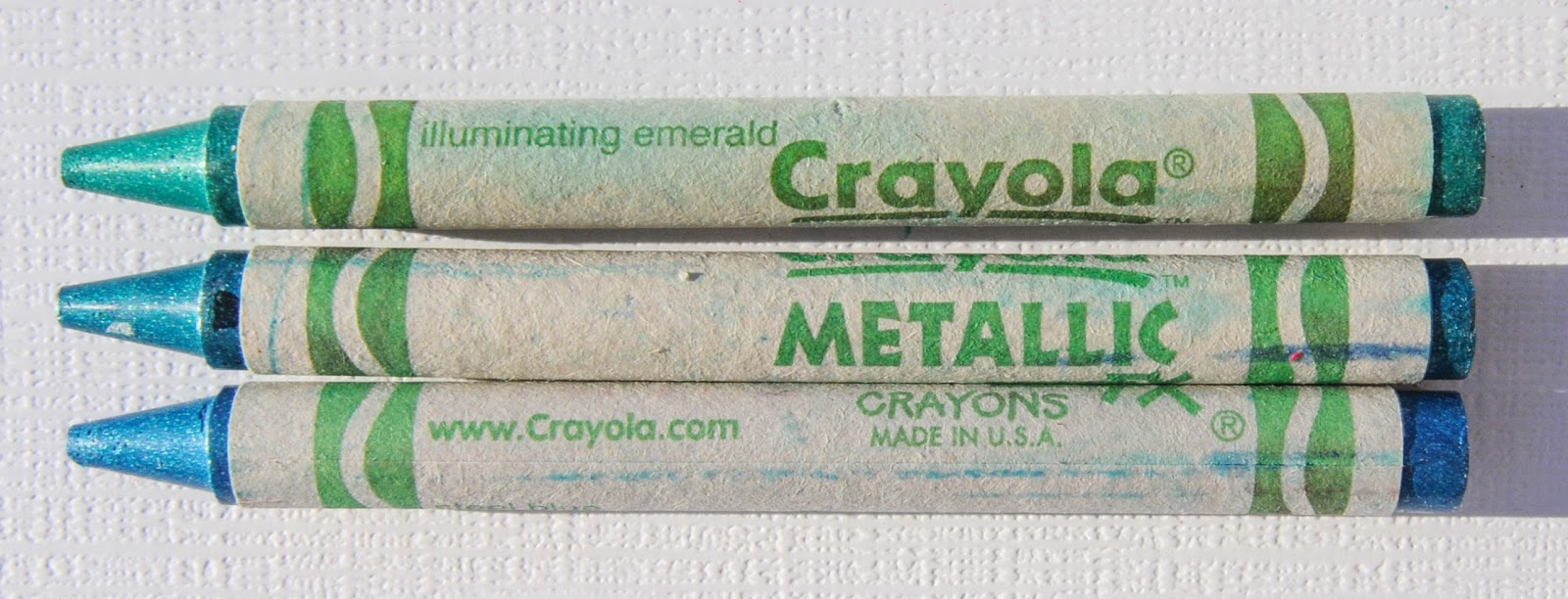 Crayola Metallic Crayons Review 