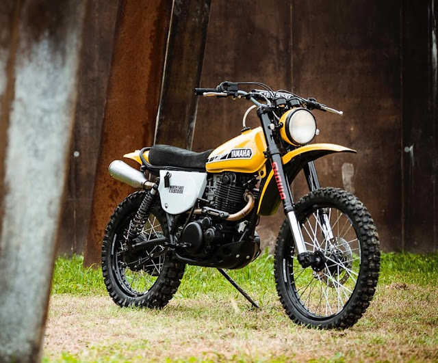 Yamaha XT500 By North East Custom