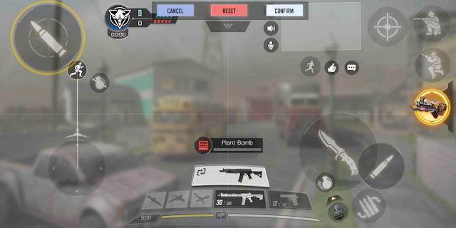 Settingan Tata Letak Tombol 4 Jari Call of Duty Mobile Settingan Tata Letak Tombol 4 Jari Call of Duty Mobile