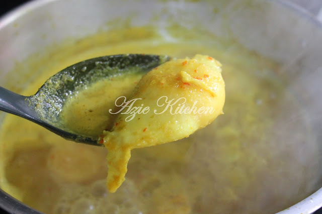 Masak Lemak Telur Itik Yang Sedap dan Cantik 