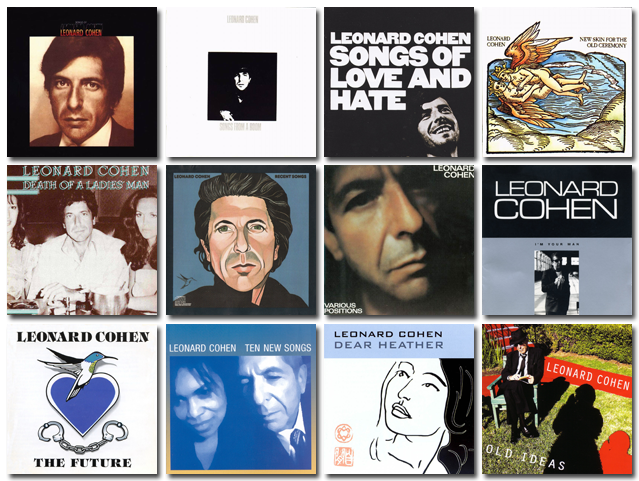 Leonard Cohen - Studio Discography (1967 - 2012)